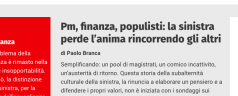 Nasce StrisciaRossa: molte ambizioni chissà quanta sostanza